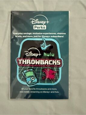 Disney+ Perks Throwbacks patch